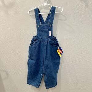 NWT Vintage Playskool Denim Overalls